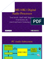 Emu 10 K 1 Audio Signal Processor