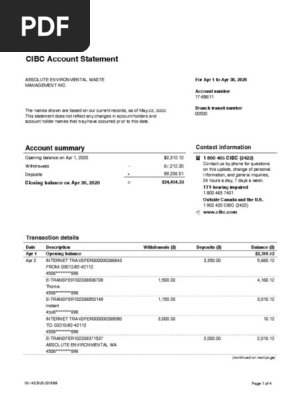 CIBC_Business_Bank_Account_Statement