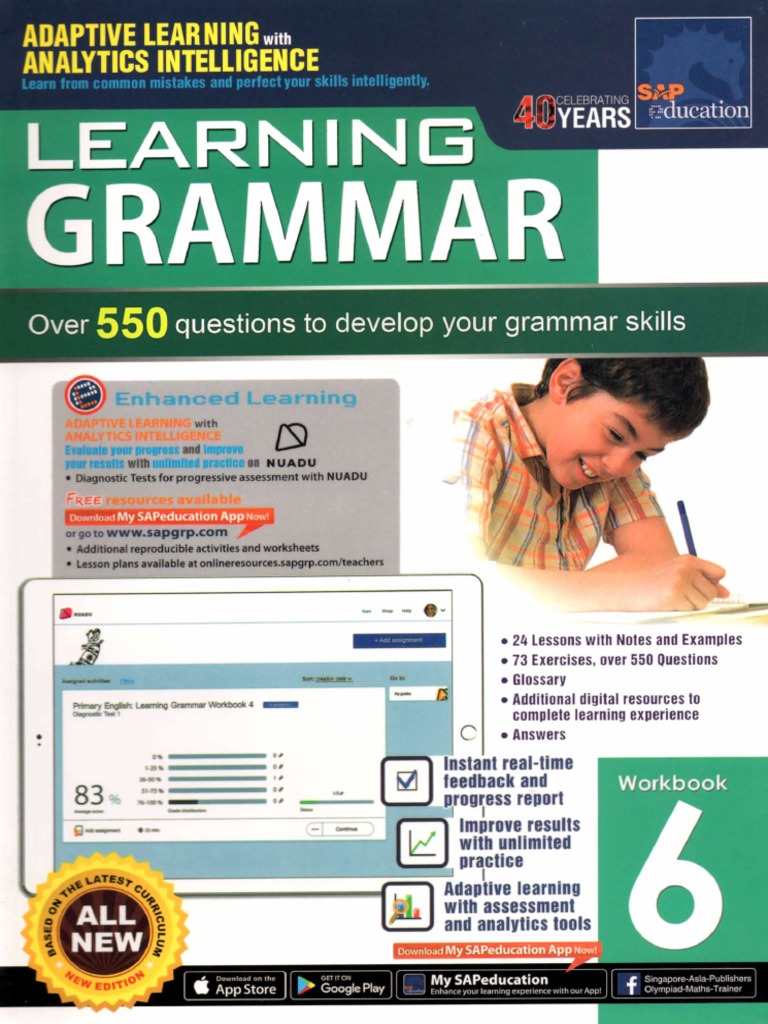 Learning+ English Grammar 6 | PDF