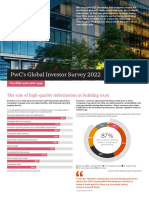 PWC Global Investor Survey 2022