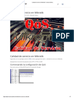 Calidad de Servicio en Mikrotik - Francisco Molina