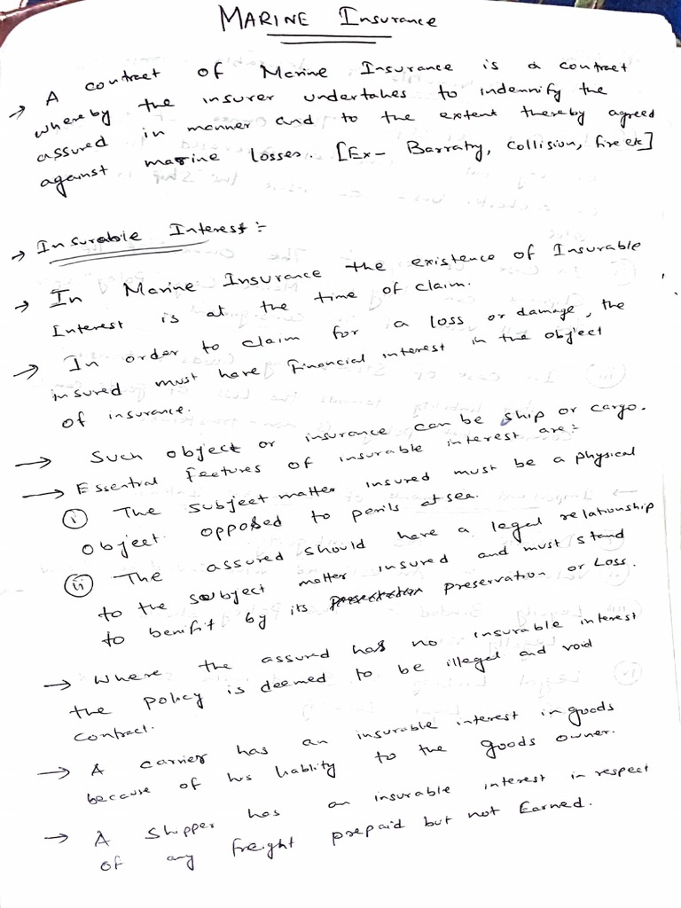 Avick Maritime Law Notes 3 PDF