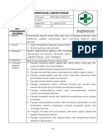 Sop Pemeriksaan Laboratorium