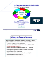 Business System Requirement Analysis (BSRA)