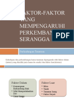 Faktor-Faktor Yang Mempengaruhi Perkembangan Serangga