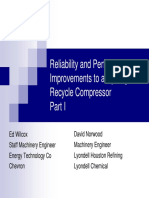 Case Study 11 Reliability and Performance Improvements To A Hydrogen Recycle Compressor Part 1