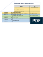 Rundown Acara Pelantikan Iai