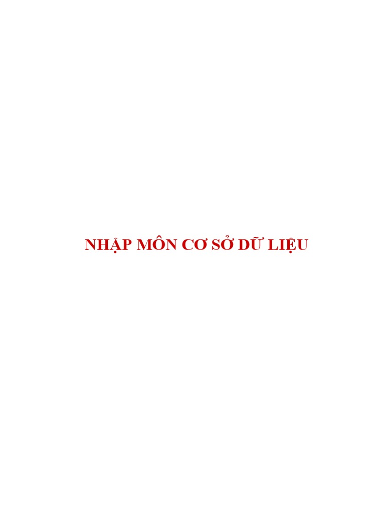  123doc nhap mon co so du lieu pdf