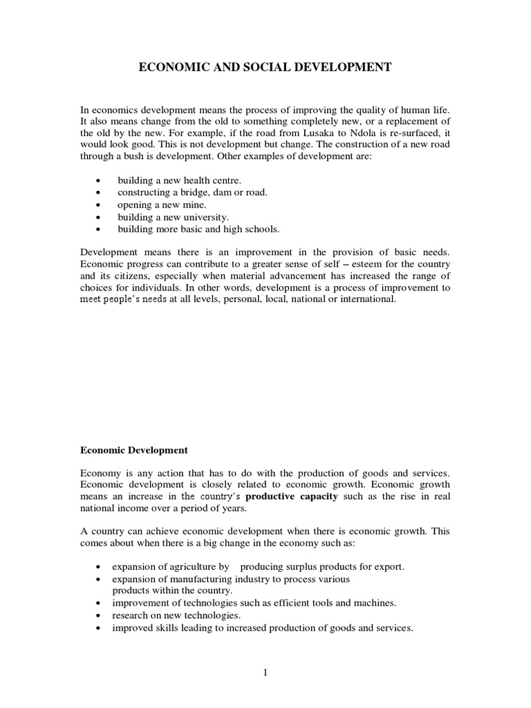 Economic and Social Development Overview | PDF | Insurance | Banks