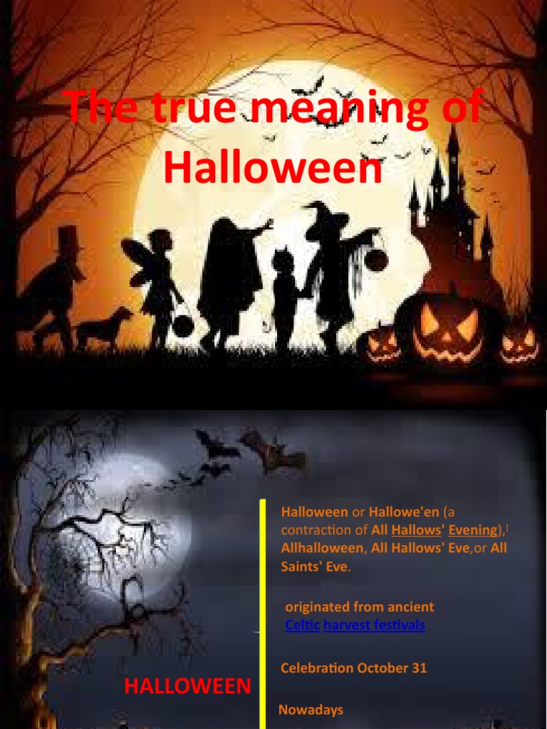 The True Meaning of Halloween PDF