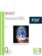 Associate QSAS CGP Master Class - Lecture 2 - Impacts& QSAS