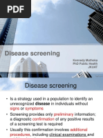 Disease Screening