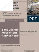 Ebook Production Operations Management (Vol. 02) Oktober 2022