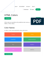 HTMLHTML Colors - Asp