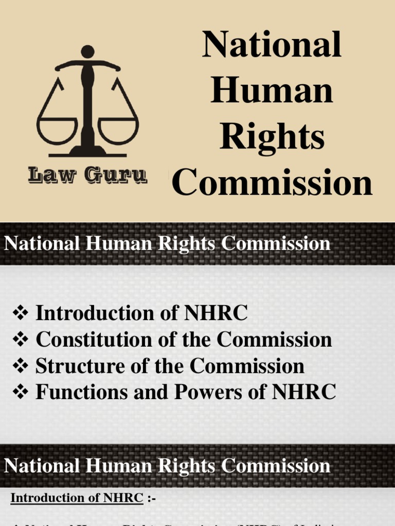 chairman of the national human rights commission tenure