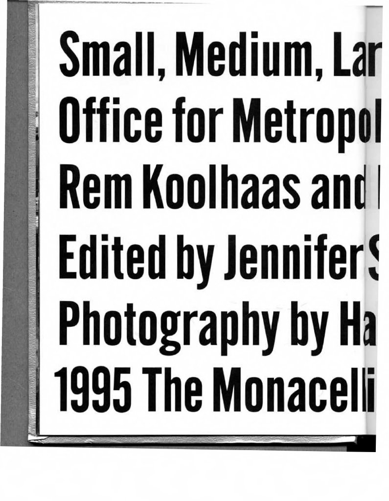 Koolhaas, Rem, The Generic City PDF