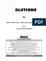 Olutions: All B-Tycp Batches