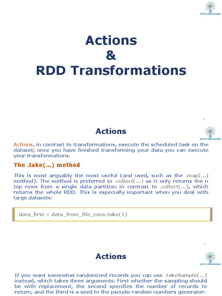 Pyspark Rdd Transformations