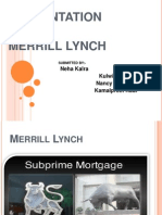 Acquisition of Merrill Lynch by Bank of America