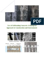 Use of Self-Healing Concrete Report