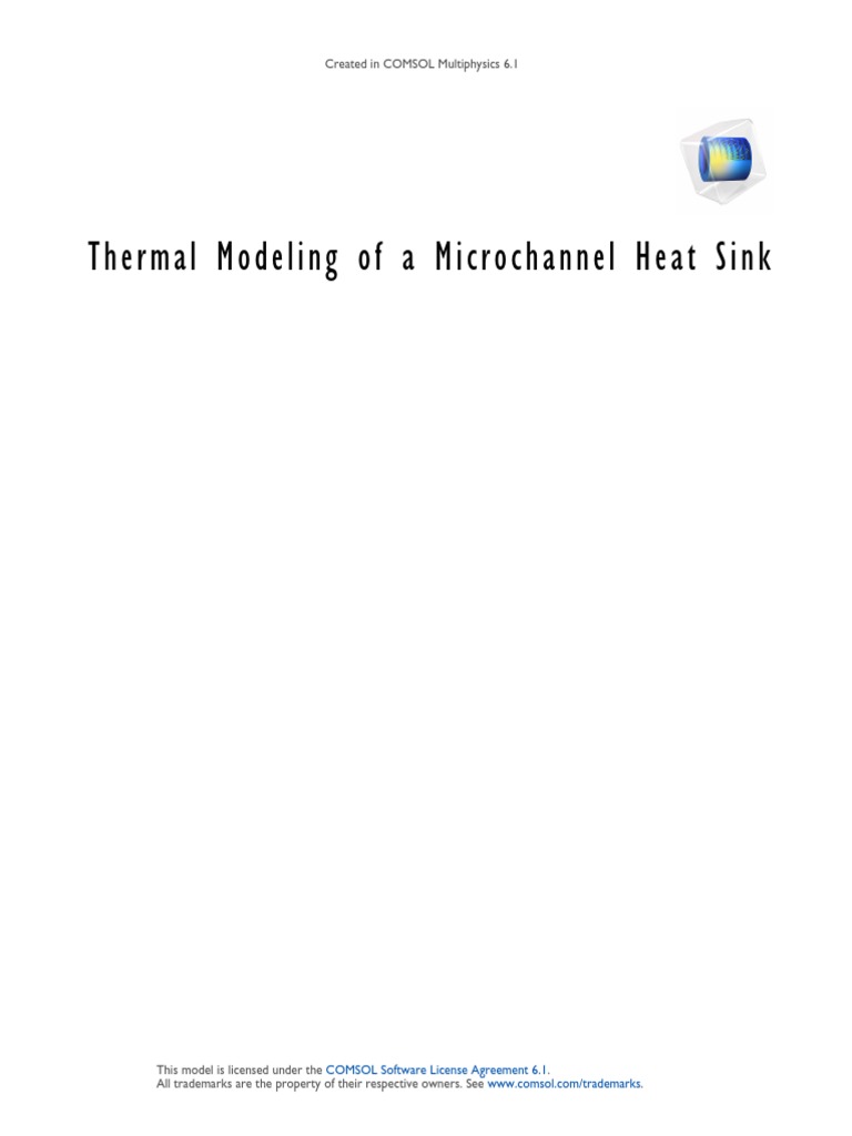 Models - Heat.microchannel Heat Sink | PDF | Thermal Conduction | Heat