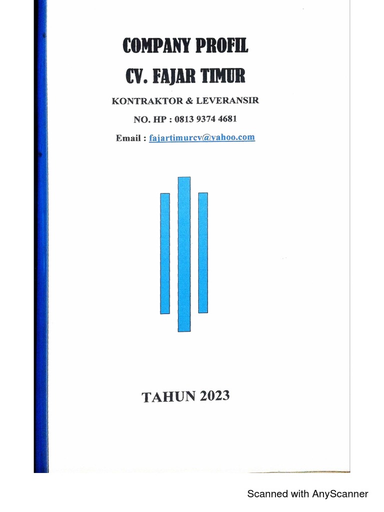 Profile CV. Fajar Timur | PDF | Home & Garden | Religion & Spirituality