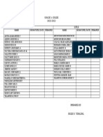 Grade 5-Ehlee 2022-2023 Boys Girls: Name Signature/Date Remarks Name Signature/Date Remarks