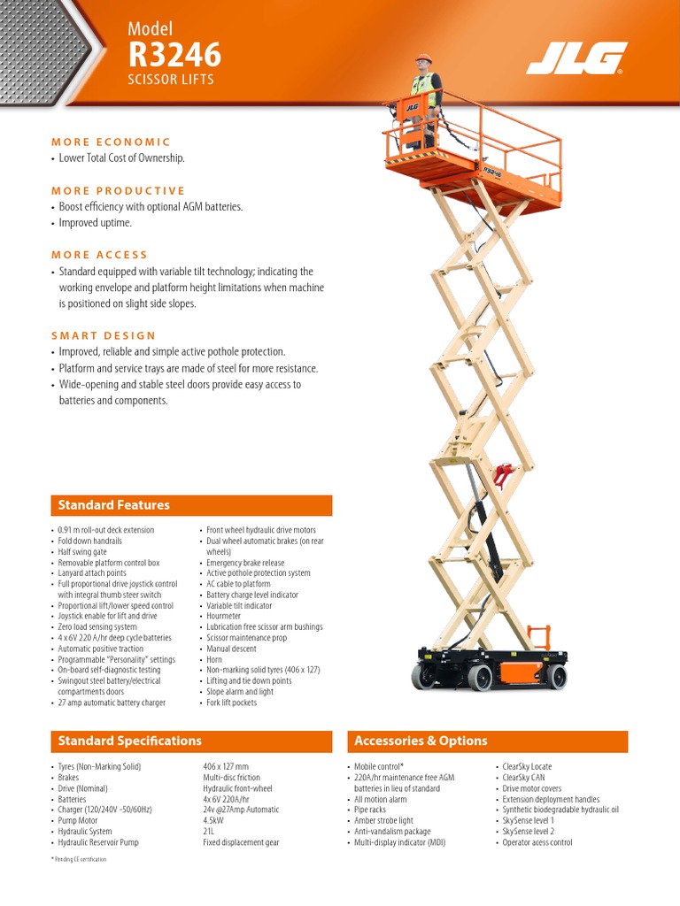JLG R3246 | PDF