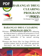 BDCP Lecture To Dilg