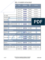 Wheel Cylinder Catalogue