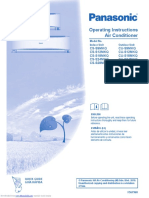 Panasonic CS-S9MKQ User Manual
