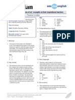 NL Adelesteacher Int Teachers Notes