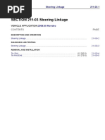 SECTION 211-03 Steering Linkage