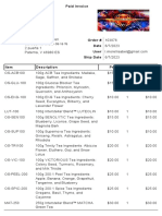 Isabel Latorre Morell Paid Invoice