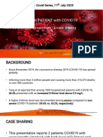 Coagulopathy in Patient With Covid19