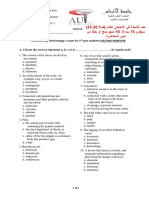 Last 3 Exams of Biomedical Eng. Terminology-1-8