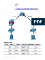 6.2.7 Lab - Configure Automated Security Features 