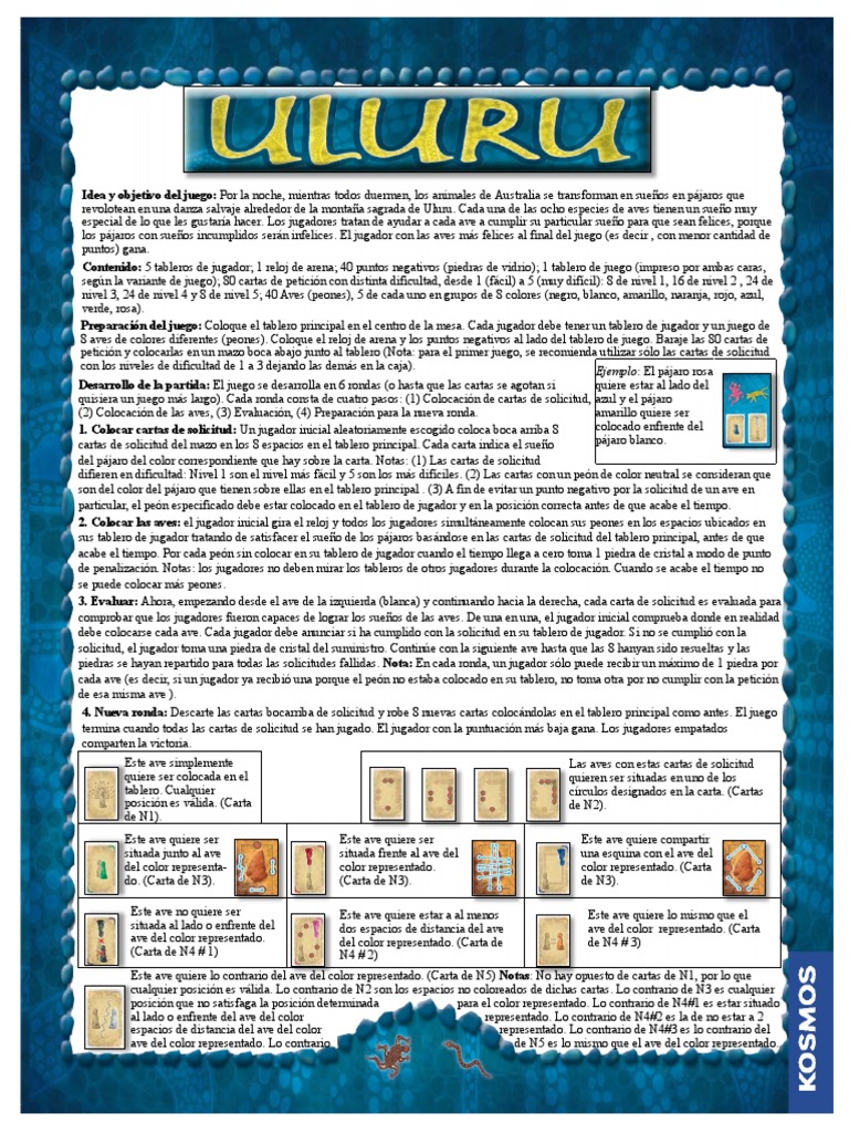 Reglamento Uluru | PDF