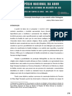 Terreiro de Nagô Yemanjá: Introdução A Um Estudo Sobre Linhagem - Andrey Fabio Santos Sales