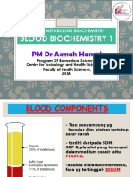 Blood Biochemistry 1