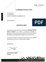 Certificacion Laboral