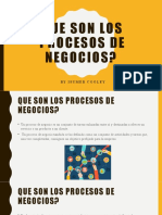 Que Son Los Procesos de Negocios