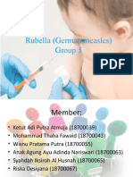 Group 5 Rubella (German Measles) 2018A