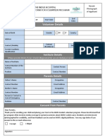 I-Hope SVTP Form