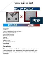 O Grau de Marca: Inglês X York