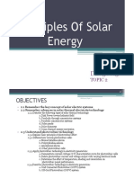 CHAPTER 2 - Principles of Solar Energy