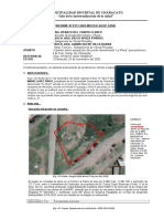 Informe #0111-2020 - Mario Lopez Pinto - Problemas de Usurpacion en El Sector La Plaza de La Com Camp de Characato - Exp 04317-2020