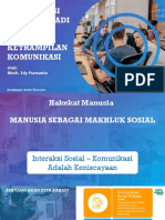 Kecakapan Antar Personal KOMUNIKASI ANTAR PRIBADI DAN KETRAMPILAN KOMUNIKASI-Sebuah Wawasan Bagi Minat Ilmu Komputer Sistem Informasi