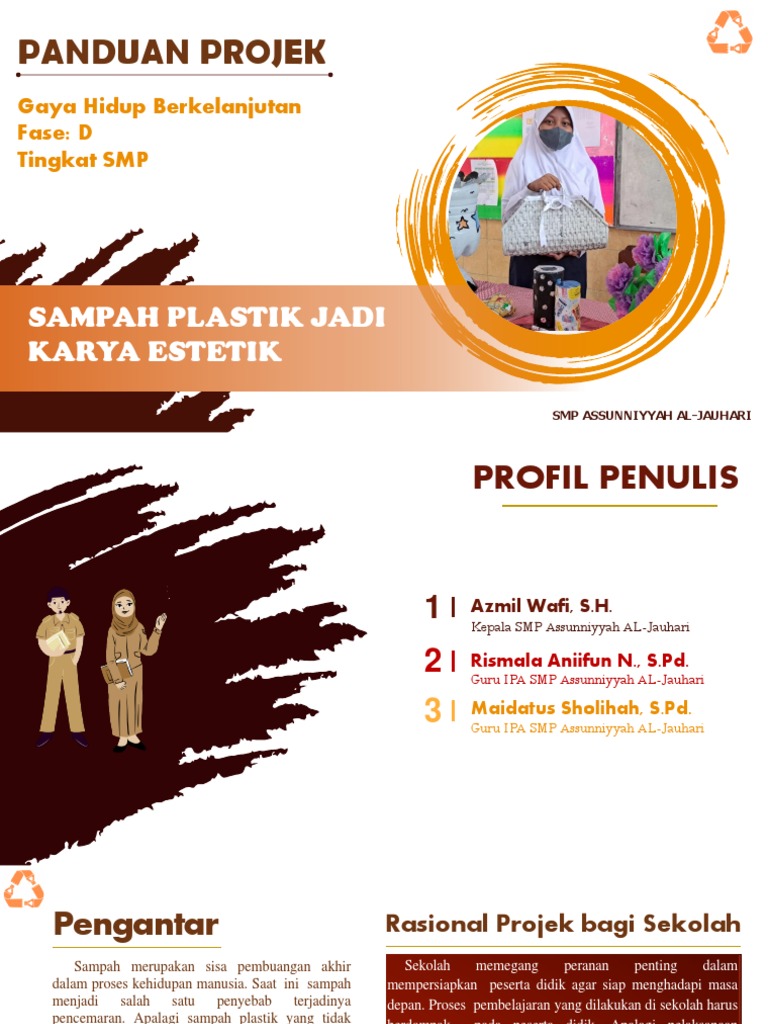 Mahasiswa Unika Ruteng Ubah Sampah Jadi Karya Seni Estetis