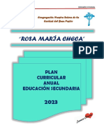 Plan Curricular Anual 2023 RMCH